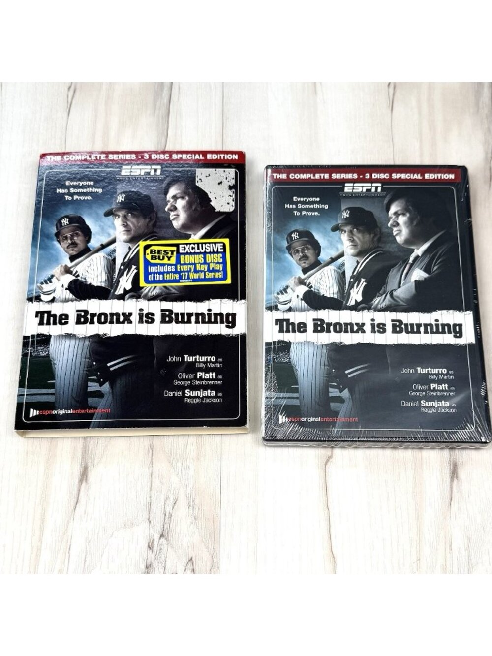 The Bronx Is Burning (2007, 3-Disc DVD Set, Special Edition, ESPN) NIP NEW